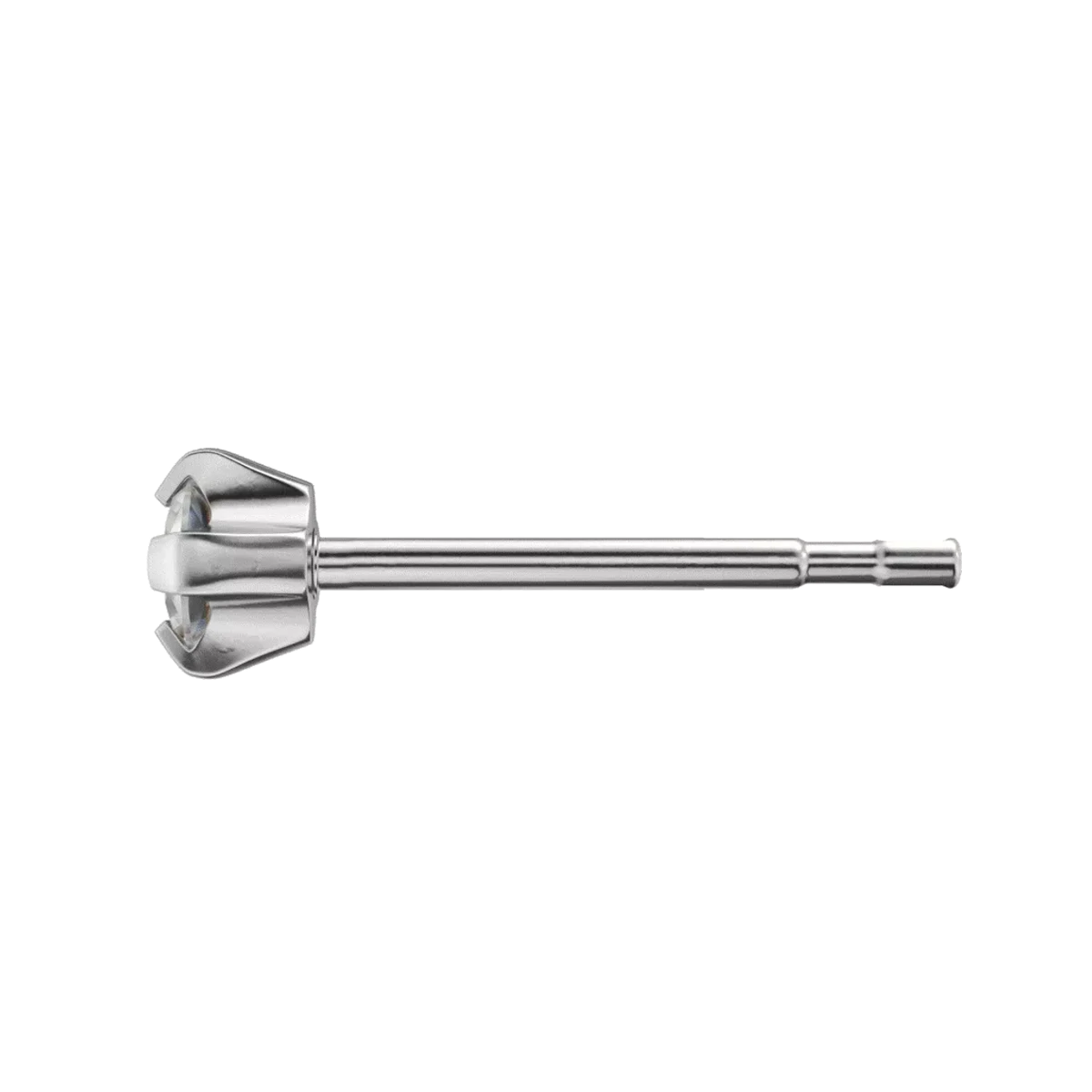 Náušnice z chirurgickej ocele - Zirkóny - Číry kryštál - 3mm - Galéria